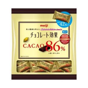 チョコレート効果カカオ86％　大袋　210ｇ　1袋　（株）明治　【72袋まで、１個口送料でお届けが可能です】