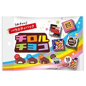 チロルチョコ チロルチョコ〈バラエティパック〉 18個 10コ入り 2025