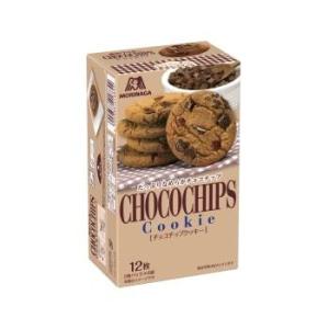 チョコチップクッキー　12枚（２枚×6袋）入　１個　森永製菓（株）【80個まで１個口送料でお届けが可能です】｜zennokasiten