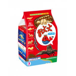 森永製菓 ＃お茶菓子 ＃おっとっと うすしお味 5パック 259548 : 文具