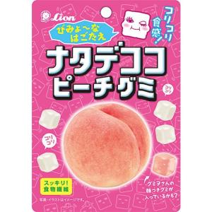 ナタデココピーチグミ 44g×10個 ライオン菓子