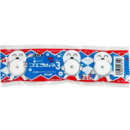 フエラムネ3　３個入×30個　1BOX　コリス（株）