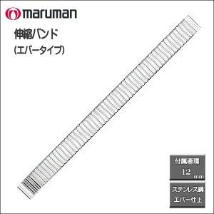 時計バンド 伸縮バンド ステンレス鋼 シルバー エバータイプ  時計際幅 10mm 12ｍｍに対応可 ネコポス便利用で送料無料（代引き不可）｜zennsannnet