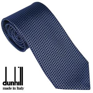 ダンヒル ネクタイ Alfred Dunhill メンズネクタイ ライトブルー系 イタリー製 シルク100% DU19RPTW1ZE450R｜zennsannnet