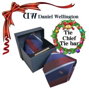 クリスマスセール Daniel Wellington 選べる18デザイン ダニエルウェリントン メンズネクタイ チーフタイバー 3点セット