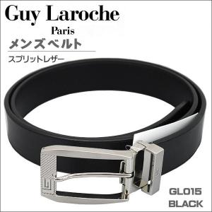 ギラロッシュ メンズベルト ビジネスベルト GuyLaroche GL015 BLACK ギフト プレゼント 贈答品