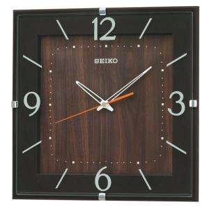 SEIKO CLOCK 電波掛け時計 インテリア系 濃茶塗装 KX398B ギフト 贈答品 新築祝い｜zennsannnet