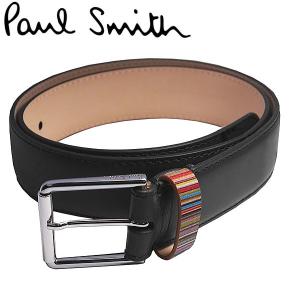 ポールスミス メンズベルト ブラック PAUL SMITH ベルト M1A-4950-BMULKE BLACK ギフト プレゼント 贈答品 記念品 就職祝い 昇進祝い｜zennsannnet