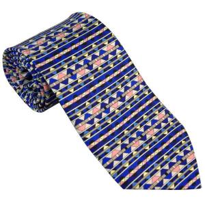 エミリオ プッチ EMILIO PUCCI 紳士ネクタイ necktie シルク100％ イタリー製 p8014x3 ギフト プレゼント 贈答品 記念品｜zennsannnet