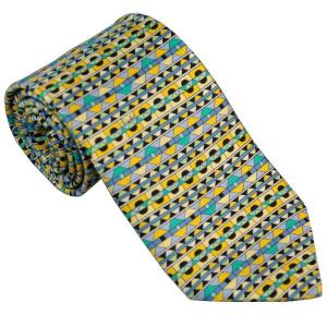 エミリオ プッチ EMILIO PUCCI 紳士ネクタイ necktie シルク100％ イタリー製 p8014x5 ギフト プレゼント 贈答品 記念品｜zennsannnet