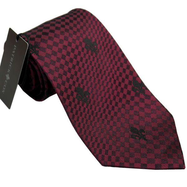 パトリック コックス 紳士ブランドネクタイ PATRICK COX necktie 剣先9,5cm ...