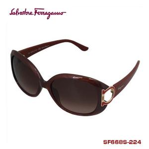 salvatore ferragamo サルバトーレフェラガモ サングラス SF668S-224 RUST バタフライ系｜zennsannnet