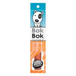 犬 サプリメント おやつ 関節 天然 BokBok サメ軟骨 ジャイアントスティック サーモンスティック 25g ボクボク 送料無料｜zenpets