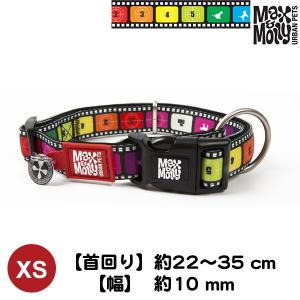 現品限り デジタル迷子札付き 犬用 首輪 Max&amp;Molly オリジナルギア ムービー XSサイズ 超小型犬 小型犬