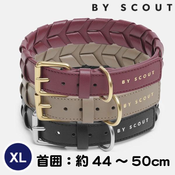 在庫限り 犬 首輪 BY SCOUT MelaCaspita XLサイズ ビーガンレザー 送料無料 ...