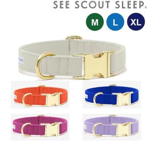 【在庫限り】 犬 首輪 See Scout Sleep ザ・スコット 25mm幅 M・L・XLサイズ 中型犬 大型犬｜zenpets