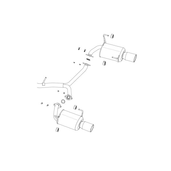 フジツボ A-S エーエス VM4 レヴォーグ 1.6 ターボ（アプライドA〜） FB16 H26....