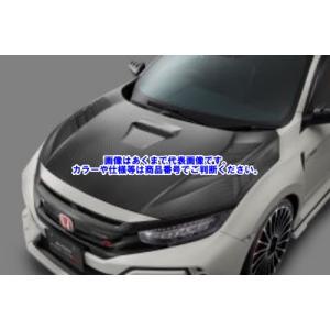 (個人宅とホンダディーラー送付不可）無限 CIVIC TYPE R （FK8） カーボンボンネット ...