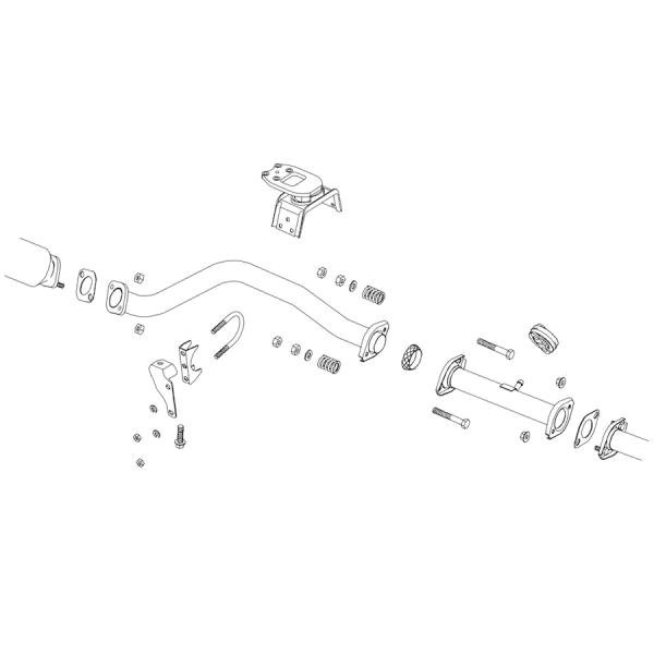 フジツボ FRONT PIPE フロントパイプ EA21R カプチーノ K6A H3.10〜H10....