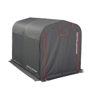 ドッペルギャンガー ストレージバイクガレージ Lサイズ[サイズ:W160xD225xH170cm ] DCC330L-GY 4589946136548