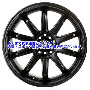 (4本セット)5ZIGEN ホイール FIREBALL RR 17インチ 7.0 インセット45 4穴 PCD100 MATT BLACK FIR7704540MB｜zenrin-ds