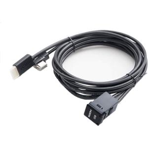 ALPINE (アルパイン)トヨタ車用ビルトインUSB/HDMI接続ユニット (1.75mケーブル) KCU-Y63HU｜zenrin-ds