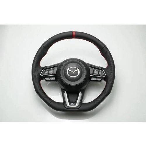 オートエクゼ スポーツステアリングホイール MAZDA2/デミオ DJ5FS/DJ5AS/DJLFS...