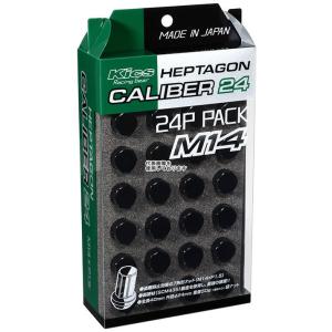 KYO-EI(協永産業) HEPTAGON CALIBER 24 M14×P1.5 BK 24pcs...