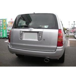 サクシード トヨタ NCP50系 マフラーカッター 2本出し チタンカラー