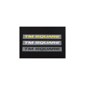 【メーカー直送品】ミノルインターナショナル TM SQUARE TM-SQUARE ステッカー/ブラ...