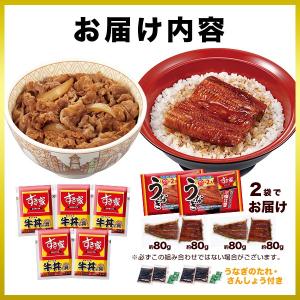 期間限定価格 すき家 うな牛セット うなぎ2袋...の詳細画像2
