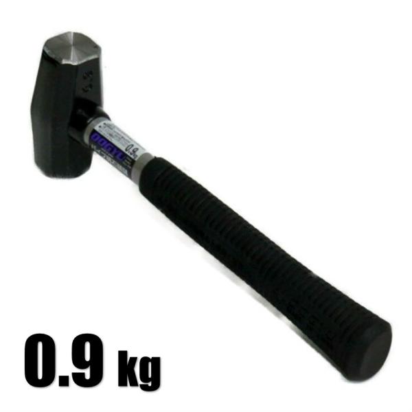 土牛 パイプ柄 石頭鎚 0.9kg 00552【石頭 セットウ ハンマー DOGYU 井本刃物】