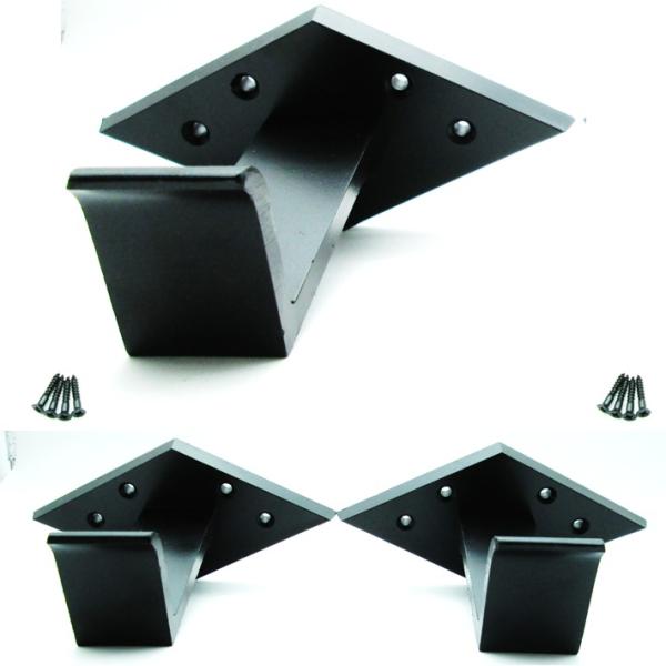 福井金属工芸 菱座額受金物 80mm　2個入り 1組