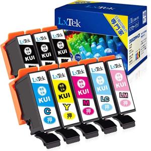 LxTek KUI-6CL-L 互換インクカートリッジ エプソン(Epson)用 KUI クマノミ インク 6色セット+黒2本(合計8本) 大容｜zenzai