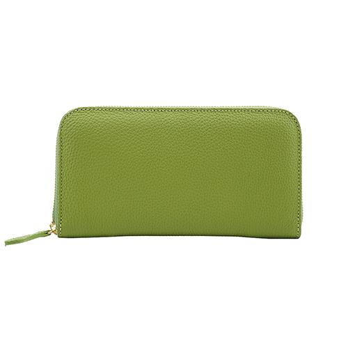 ハンドバッグ 職人 が 高級牛革 ドイツシュリンク で作った 本革 ラウンドファスナー 長財布 ライ...