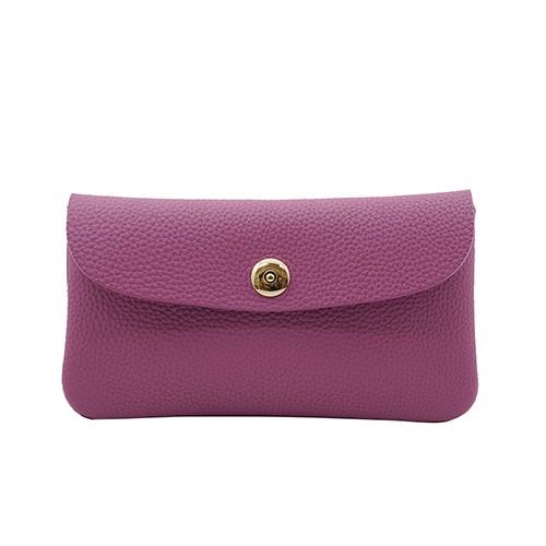 ドイツシュリンク ふっくら 可愛い 長財布 弾力ある革が魅力の カブセ型 本革 レディース 財布 マ...