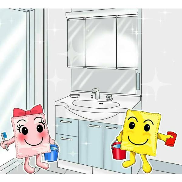 洗面台クリーニング(お掃除訪問サービス)清掃・ハウスクリーニング　※ギフトにもおススメ！特別割引価格...