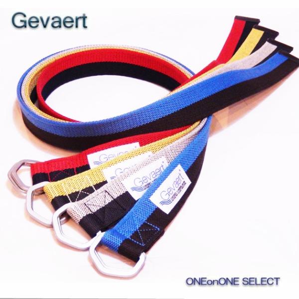 ベルト 布ベルト ゲバルト ベルト メンズ 通販 レディースベルト ベルギーダブルリング リングベル...