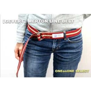 ベルト 布ベルト ゲバルト リングベルト ゲバルトベルギーダブルリングマートンラインベルト日本製