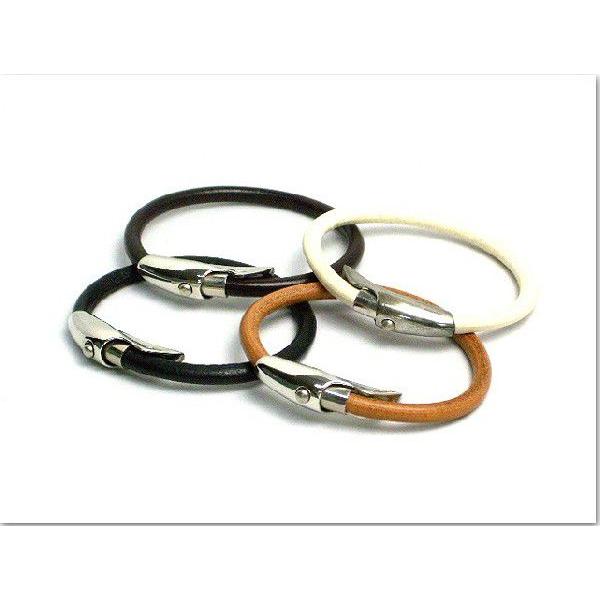 丸紐革ブレスレットあす楽対応