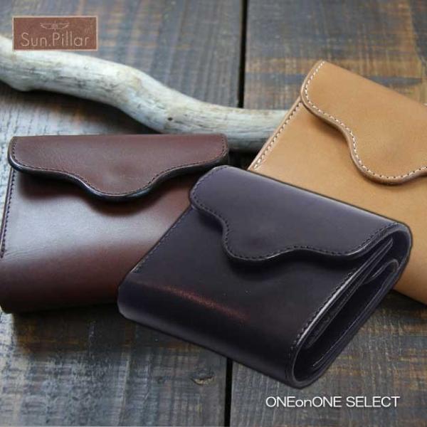 財布 折財布 革 ガロン サンピラー 2つ折りサドルレザーウォレット折財布 ガロン 日本製