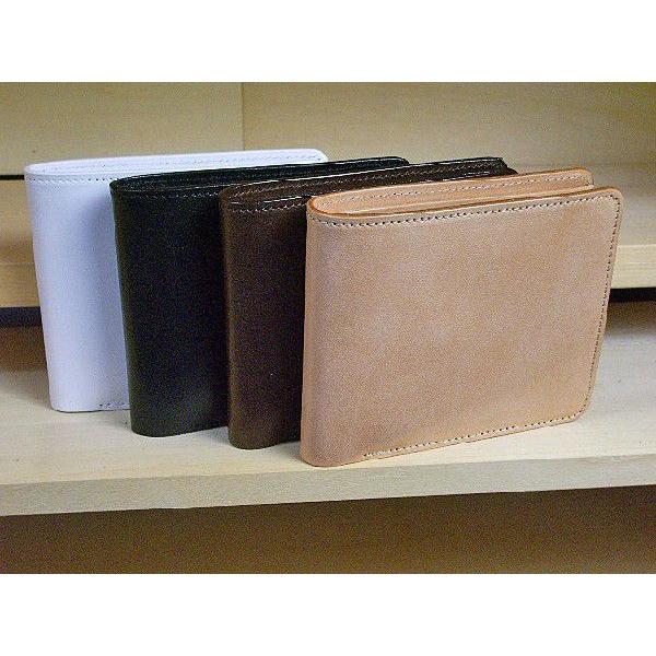 財布 通販プレーンレザー二つ折り財布 縦型AL
