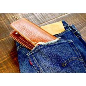 メンズ財布 レザーウォレット 通販ワンオンワンオリジナルレザー革 ダブルステッチ長財布