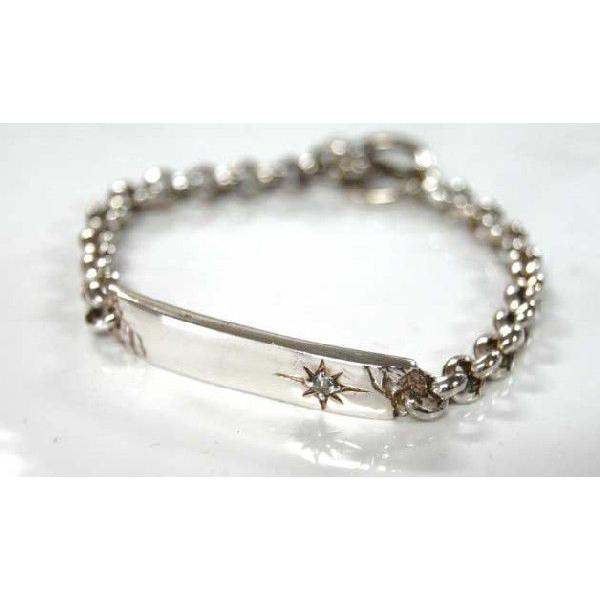 ONEonONE/スターリング925シルバー誕生石ブレスレットforwomen