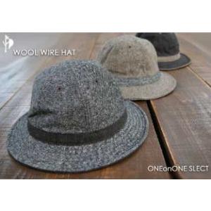 ブラウンチェアー帽子 メンズ レディース キャップ 通販ウールワイヤーハット