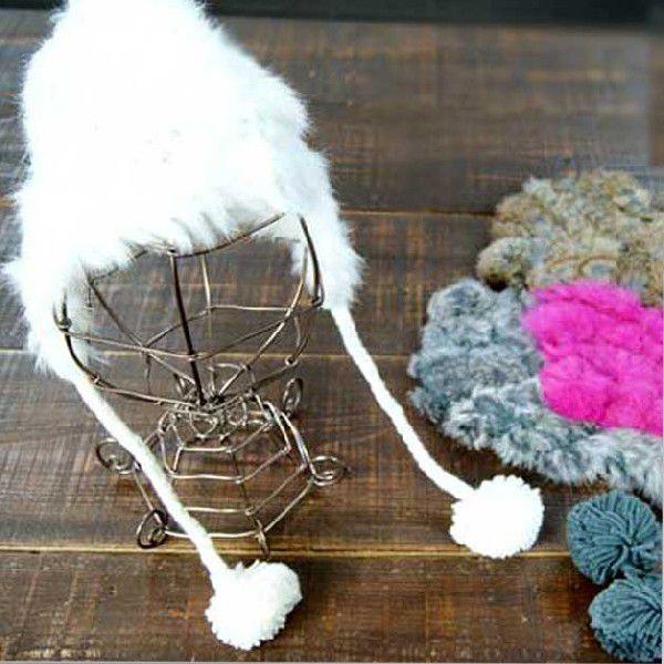 子供 帽子ワンオンワンセレクト Grin Buddyキッズラビットファーぼんぼん帽子AW