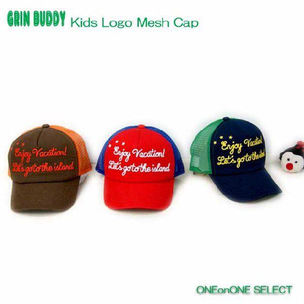 ワンオンワンセレクト Grin Buddy キッズEnjoy Vacation メッシュCAP SS