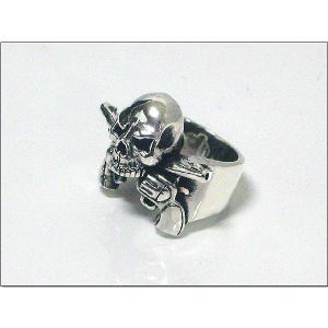 CRAZY PIG（クレイジーピッグ） リング 指輪 ラージエビルスカルリング