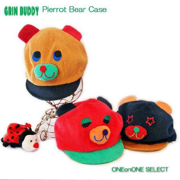 ワンオンワンセレクト Grin Buddy ピエロベアーキャスケットAL