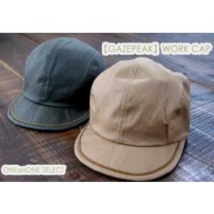 帽子 メンズ レディース キャップ 通販GAZEPEAK ウォッシュ加工コットンワークキャップ